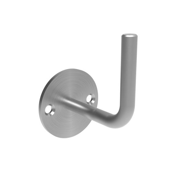 Handlaufhalter V2A Wandmontage zum Anschweissen geschliffen-11-2606-A.4