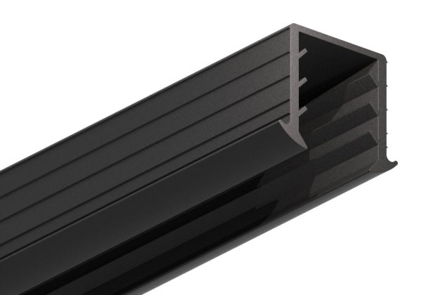 Keildichtung EPDM fuer Glas 24-76–25-52 mm- Nut 34x34 mm- L = 6000 mm-88-1160374-GU.6M