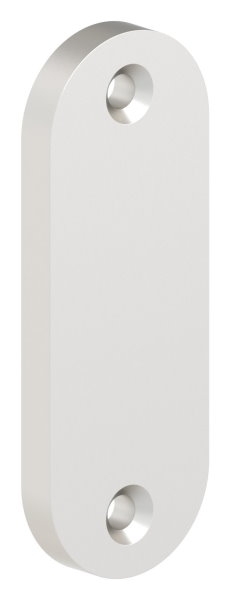 Alu-Kurzschild - Masse- 32x87x8 mm - Aluminium EV1-12-3034.6