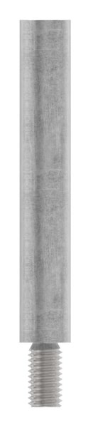 Stahlstift - mit Gewinde M8 - Masse- 75x12 mm - Stahl -Roh- S235JR-30-2962.8