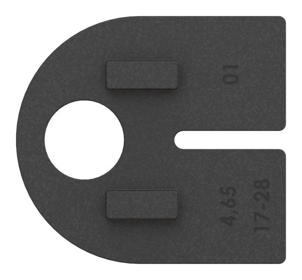 1 Paar Gummis zu Glasklemme 63x45x28 mm AbZ fuer 6-76 mm Glas VSG-10-2207ABZ.0