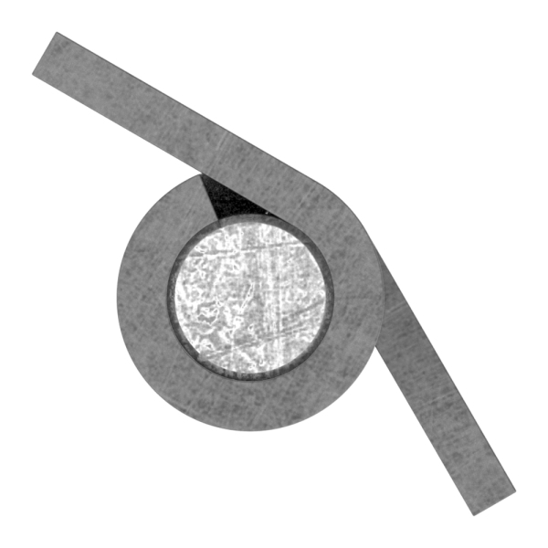 Anschweissband Stahl 2-teilig loser Zapfen 150 kg Tragkraft-88-11431.100