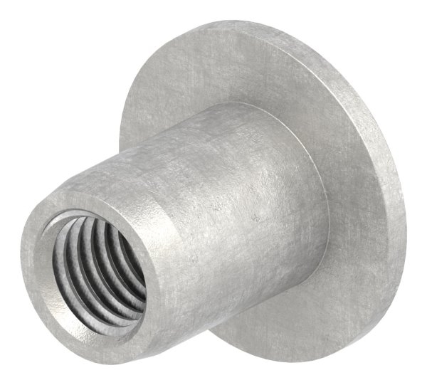 Huelsenmutter Edelstahl V2A M10 Flachkopf Innensechskant-88-1158383-240.10