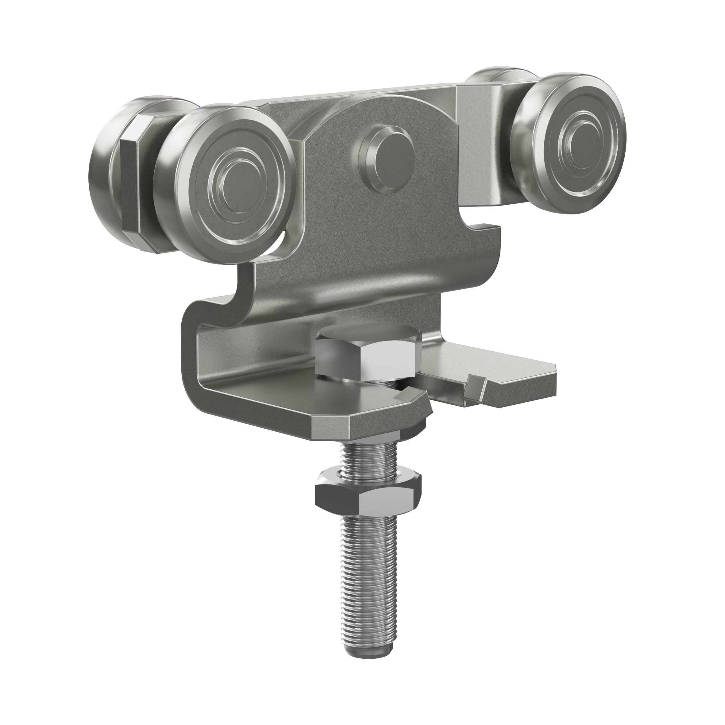 Doppelrolle Schiebetor MEA Gr- 0 verzinkt Ø 22 mm bis 90 kg 10330917-60-0089.7