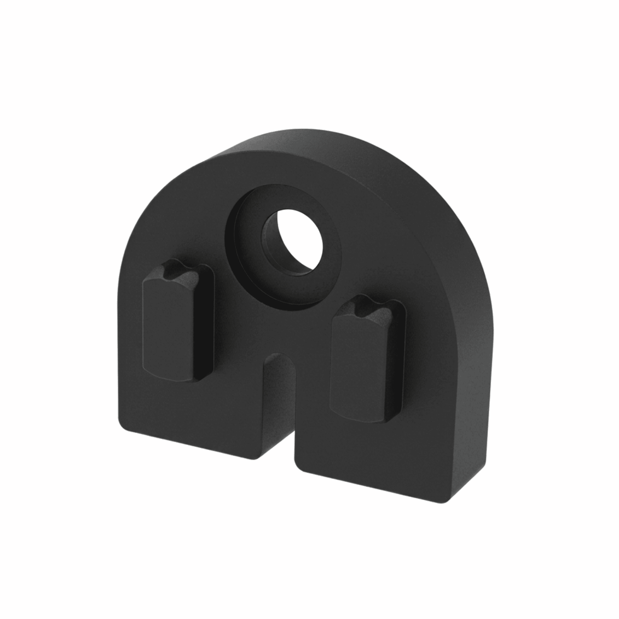 Gummis fuer Glas 1-5 mm- schwarz – Glashalter Modell 22- 1 Paar-18-2201-A.0