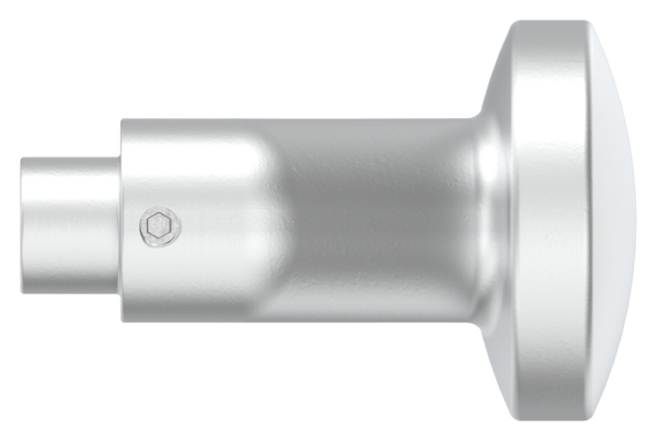 Alu-Tuerknopf gekroepft Ø 60 mm-12-3020.6