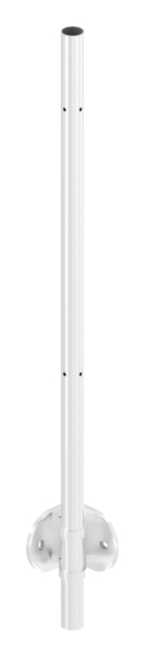 Edelstahlpfosten V2A zur Wandmontage fuer 90° Inneneck- Laenge 1190mm-88-1140542-240.IE
