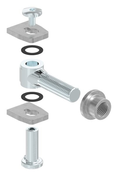 Torband M18 verstellbar schweissbar Stahl -roh- S235JR-30-3512.8