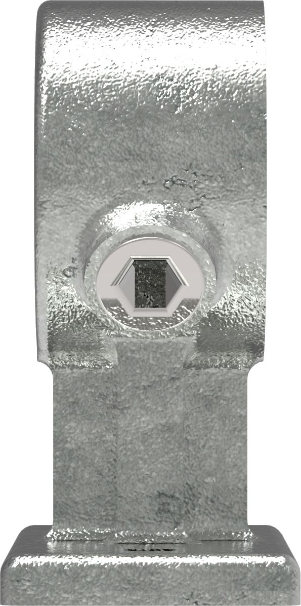 Rohrverbinder Handlaufhalterung Ø 42-4 mm -1 1-4- - Temperguss verzinkt - 143C42-143C42