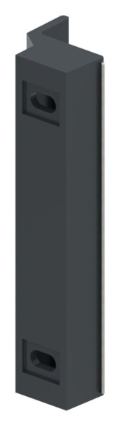Anschlag fuer Gittertorschloss GTS 2- RAL 7016-88-1156703-ALU.7016