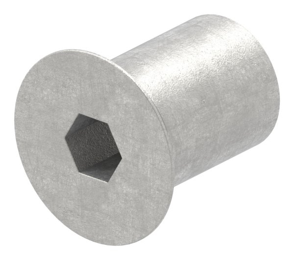 Huelsenmutter mit Senkkopf und ISK- M8x16- V2A-88-1158382-240.8