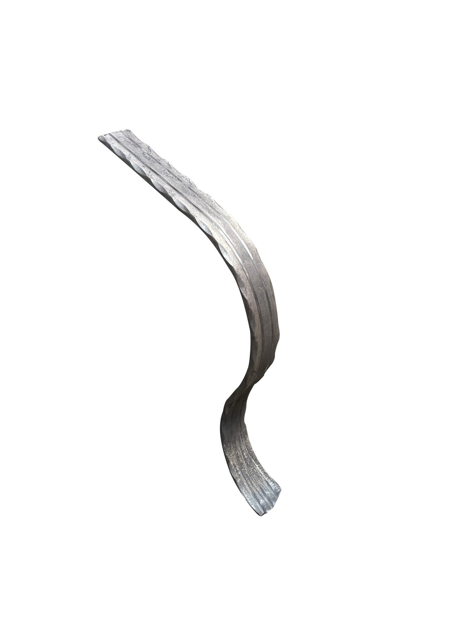 Handlauf-Endstueck - Material- 50x10 mm - gehaemmert - Stahl -Roh- S235JR-30-1464.8