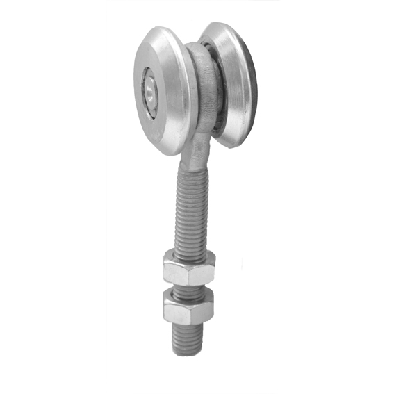 Rollenapparat fuer Schiebetore Stahl verzinkt fuer Profil 42x54 mm M12 Gewinde-89-11H0742X54-A.4