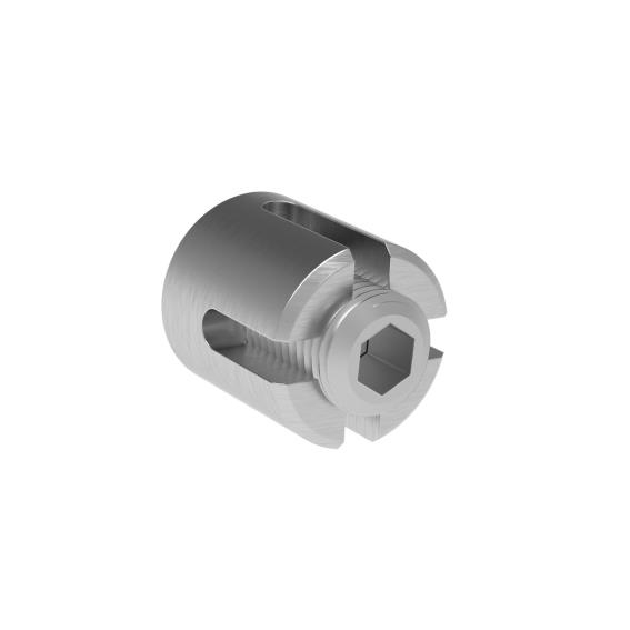 Seilklemme Edelstahl AISI 316 fuer 4 mm Kabel geschliffen-89-11A147403004-A.4