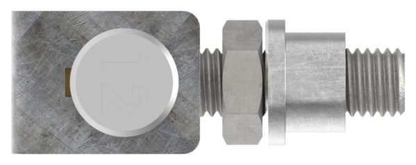 Torband M12 verstellbar schweissbar Stahl -roh- S235JR-30-3503.8
