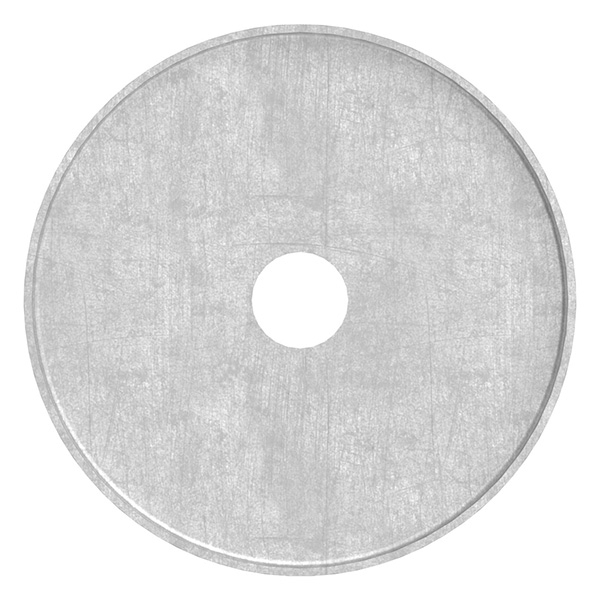 Abdeckrosette Ø 70x12 mm fuer Rundrohr Ø 12 mm V2A-11-2563.4