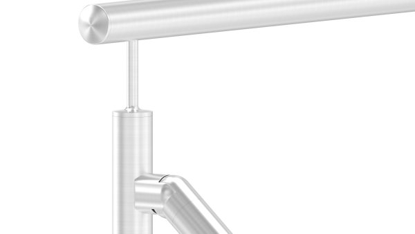 Gelenkstueck V2A fuer Rohr 42-4 x 2-0 mm zum Anschrauben geschliffen K240-88-1156257-320.42