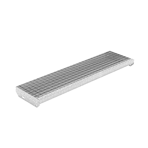 Gitterroststufe 1000 x 305 MW 30-30 TS 35-2 Rutschhemmung R10-24-1003030352.7