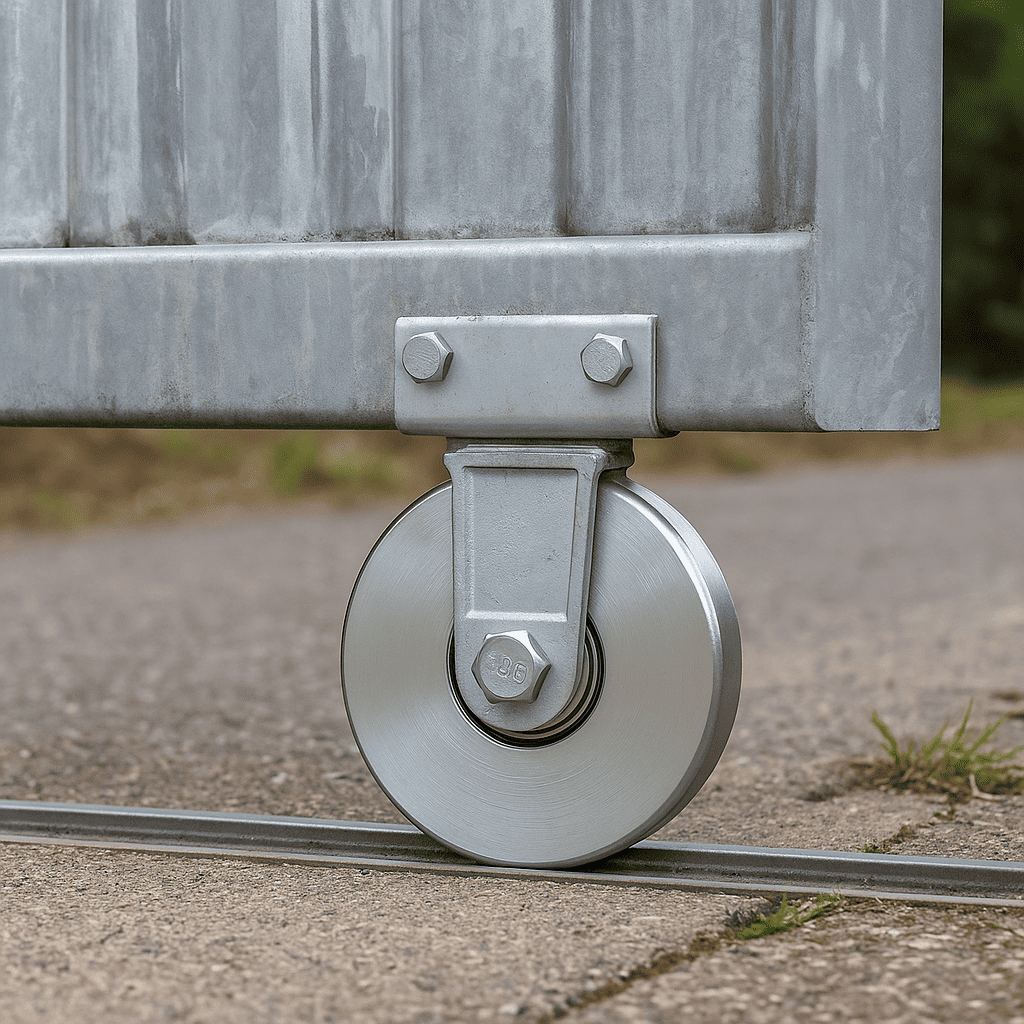 Laufrolle unten- doppelt gelagert- Rollen- Ø 55 mm MEA 10337632-60-0198.7