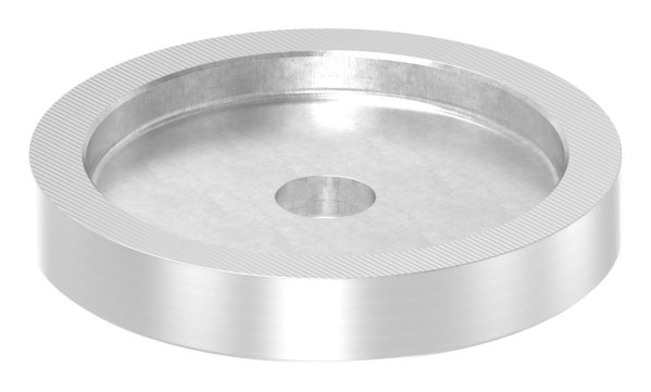 Glaspunkthalter-Unterteil Ø 62 mm- V2A- Hoehe- 10 mm-10-6200.4UT10