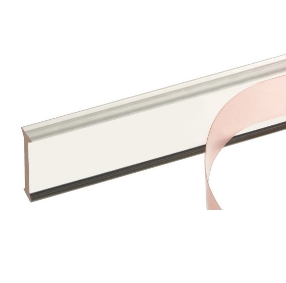 Dichtungsprofil Kunststoff fuer Glas 12 mm L=3000 mm klar-89-11GSPVCH12-A.4