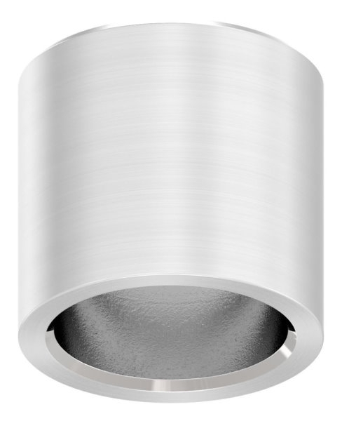 Endkappe V2A -1-4301- fuer Ø 12 mm Rundmaterial flach zum Kleben-11-4011.4