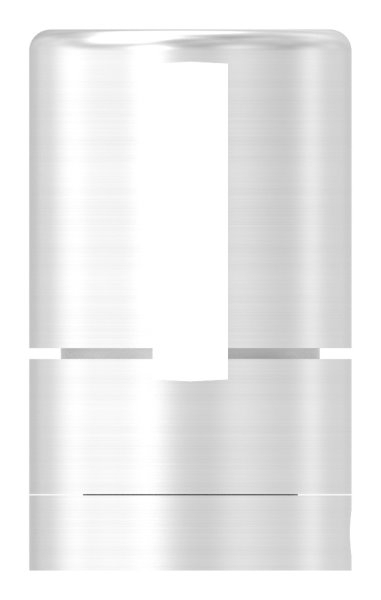 BRENK-fix® Grundhalter fuer Flachstaebe 30 x 6mm- ALU-88-11BR-F306M8.ALU