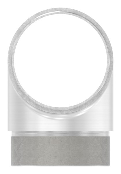 T-Stueck mit gleichen Abgaengen fuer Rundrohr Ø 60-3x2-0 mm V2A-11-3678.4