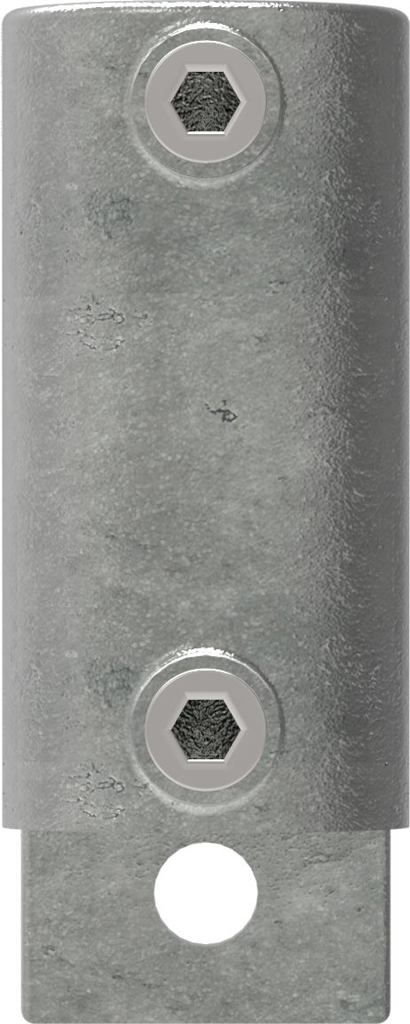 Rohrverbinder - Wandhalter Platte vertikal - 144C42 - 42-4 mm - 1 1-4- - Feuerverzinkt u. Elektrogalvanisiert-144C42