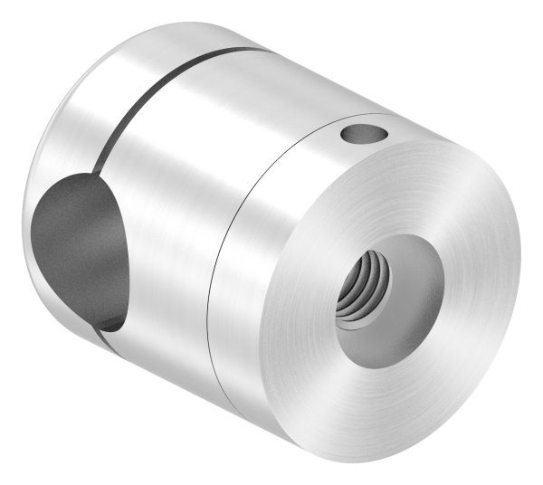 BRENK-fix® Grundhalter fuer Staebe Ø 14mm- V2A-88-11BR-R14M8.V2A