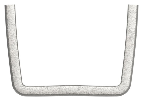 Bund - 100 Stueck - Material- 16x4 mm - Innenmass- 36x30 mm - Stahl -Roh- S235JR-30-6722-100.8