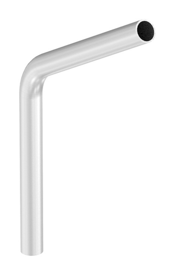 Bogen 60° zum Schweissen aus Rundrohr- Ø 26-9x2-0 mm V2A-11-3768.4