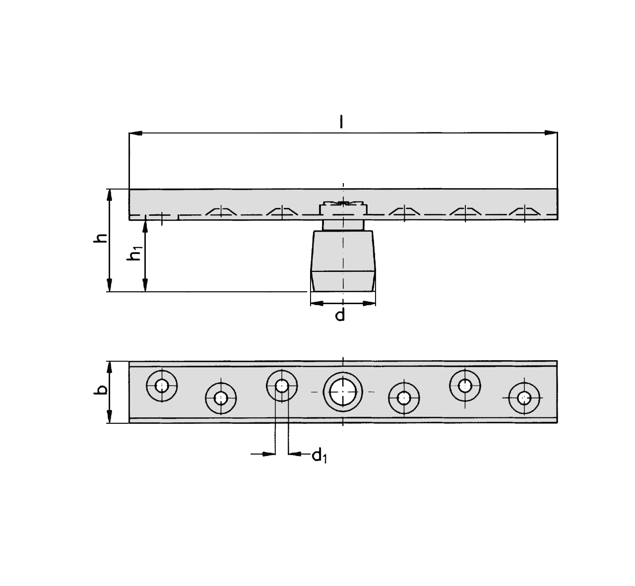 Bodenfuehrungsrolle Schiebetor MEA verzinkt Ø 19 mm 10336291-60-0000.10