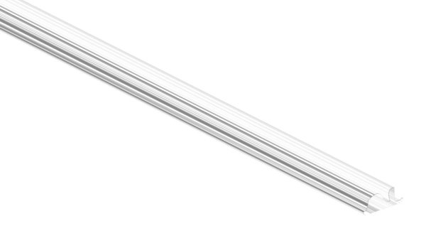 LED-Nutrohr LUNORA®- Linse fuer gerichtete Lichtverteilung- zum Einschieben in Abdeckung- L- 3000mm-88-11LED-NU-L.3000