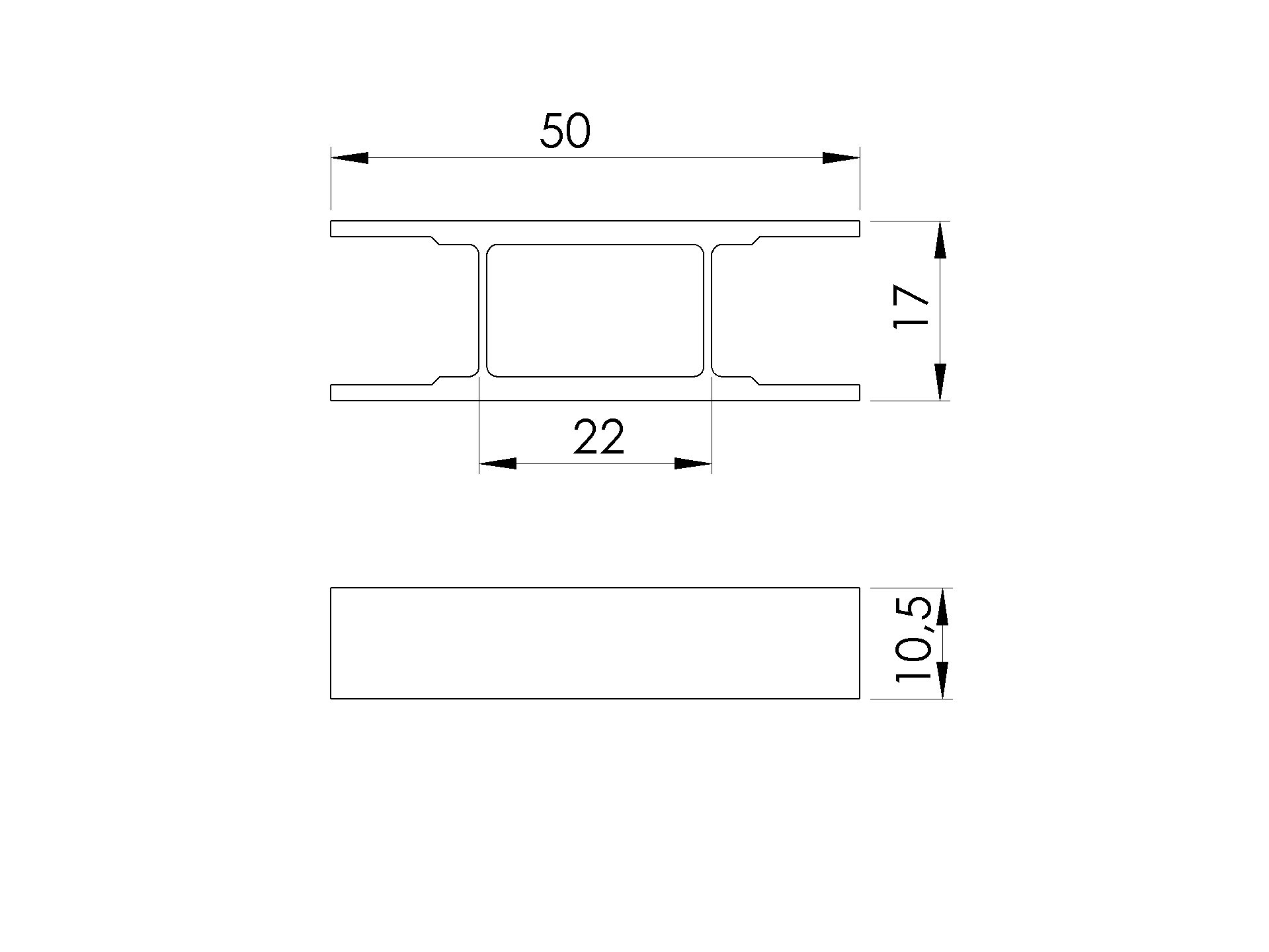 Glashalterdichtung PVC-P fuer Modell 21X 21XX 40 41 schwarz-89-11A1903PVC-A.4