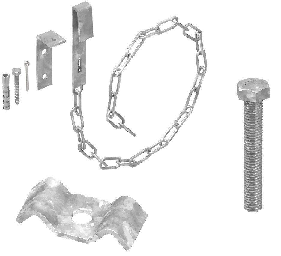 Grating safety devices and components