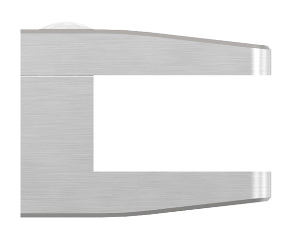 Glasklemme 60x70x45 mm AbZ fuer Anschluss flach V4A-10-3300ABZ.1