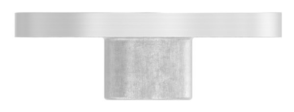 Platte flach mit M10 fuer Rohr Ø 42-4 mm V2A-11-5270.4